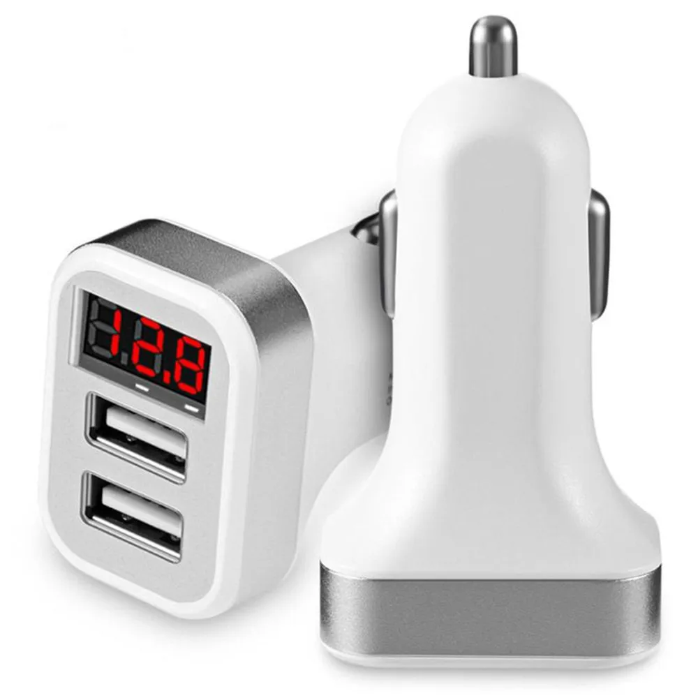 2021 New Car Charger Accessories Quick Charge Digital Display Dual USB Port Fit For Smart Phone MP3 MP4 Camera Equippments
2021 New Car Charger Accessories Quick Charge Digital Display Dual USB Port Fit For Smart Phone MP3 MP4 Camera Equippments