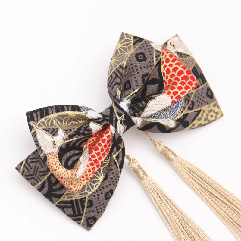 Luck Koi And Wind, японский стиль, ткань из бронзы и ветра, большой бант, заколки в стиле Лолиты, боковая заколка, стрекоза, золото
Luck Koi And Wind, японский стиль, ткань из бронзы и ветра, большой бант, заколки в стиле Лолиты, боковая заколка, стрекоза, золото