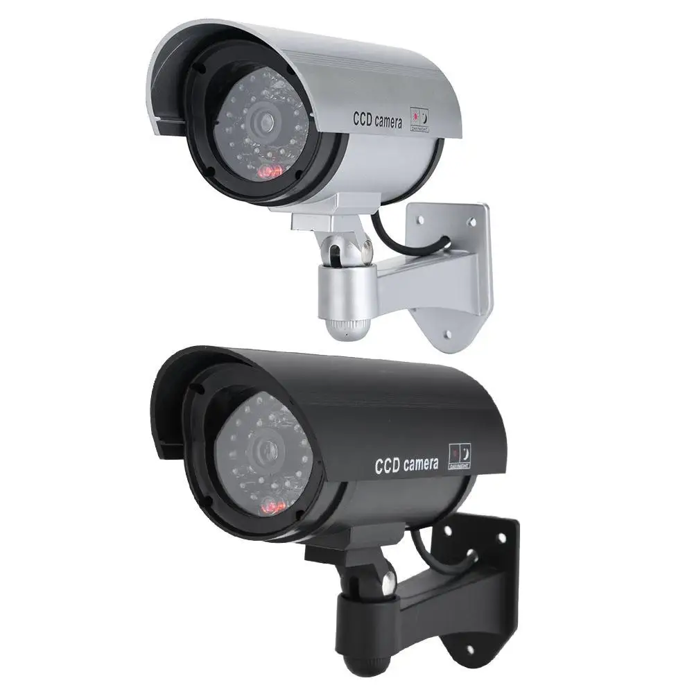SOONHUA Dummy Camera Fake Cameras Security Surveillance Camera With Red Flashing LED Light For Indoor And Outdoor 
SOONHUA Dummy Camera Fake Cameras Security Surveillance Camera With Red Flashing LED Light For Indoor And Outdoor