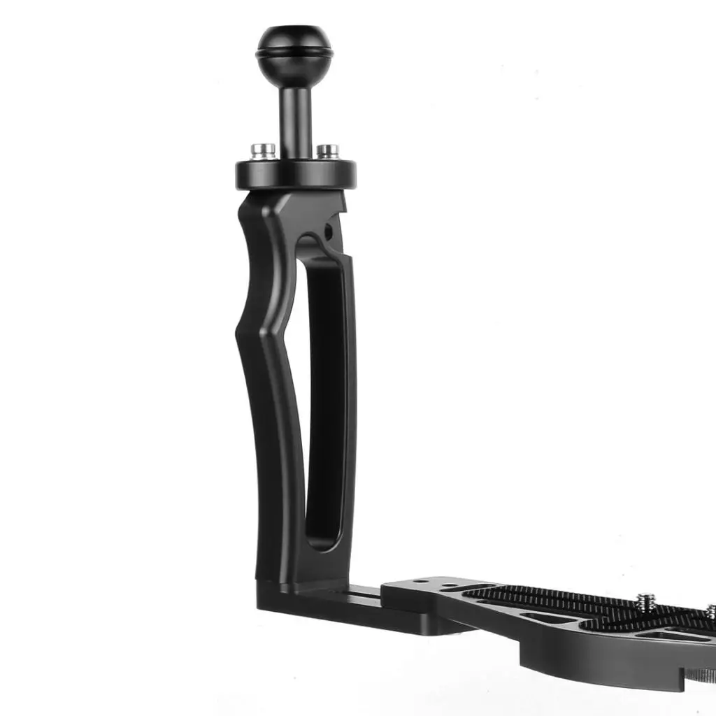 Stabilizer Rig Underwater Scuba Diving Dive for Gopro Action Camera Tray Mount Accessories
Stabilizer Rig Underwater Scuba Diving Dive for Gopro Action Camera Tray Mount Accessories