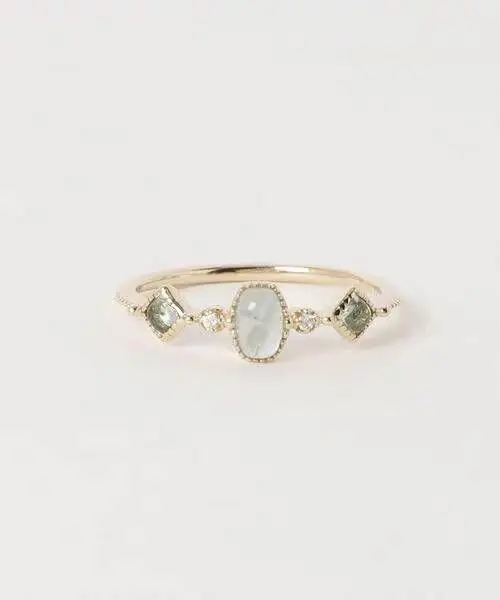 Japanese Agete * Original Akato Natural Aquamarine Green Crystal Gemstone Ring S925 Silver
Japanese Agete * Original Akato Natural Aquamarine Green Crystal Gemstone Ring S925 Silver
