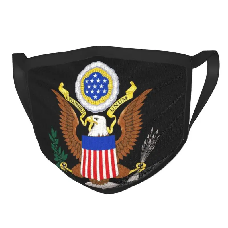 Greater Coat Of Arms Of The United States Of America Reusable Mouth Face Mask USA Emblem Seal Mask Protection Respirator Muffle
Greater Coat Of Arms Of The United States Of America Reusable Mouth Face Mask USA Emblem Seal Mask Protection Respirator Muffle