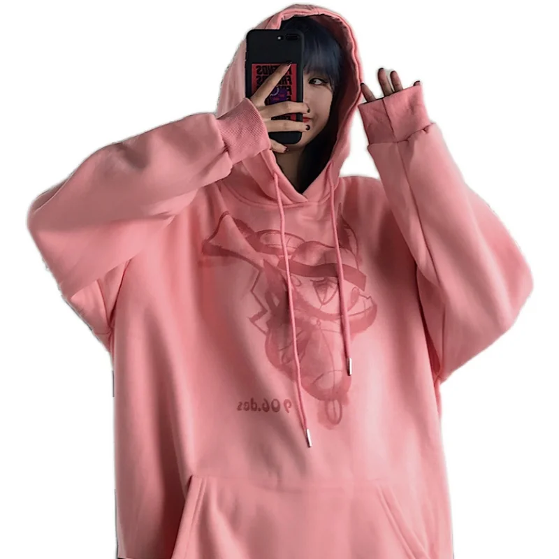 Kawaii Anime Women'S Hoodie Cartoon Print Long Sleeve Hoodie Oversized Hooded Sweatshirts Harajuku Fashion Pullover 2021
Kawaii Anime Women'S Hoodie Cartoon Print Long Sleeve Hoodie Oversized Hooded Sweatshirts Harajuku Fashion Pullover 2021