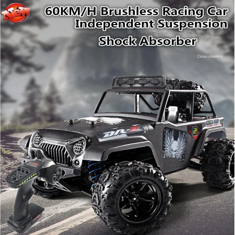 Electric Hobby Off Road High Speed RC Racing Car Toy 1:18 2.4G 4WD Brushless 60KM/H Top Speed Remote Control Skeleton Car Model
Electric Hobby Off Road High Speed RC Racing Car Toy 1:18 2.4G 4WD Brushless 60KM/H Top Speed Remote Control Skeleton Car Model
