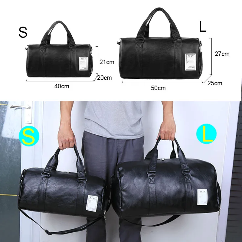 Gym Bag Leather Sports Bags Dry Wet Bags Men Training for Shoes Fitness Yoga Travel Luggage Shoulder Sac De Sport Bag
Gym Bag Leather Sports Bags Dry Wet Bags Men Training for Shoes Fitness Yoga Travel Luggage Shoulder Sac De Sport Bag