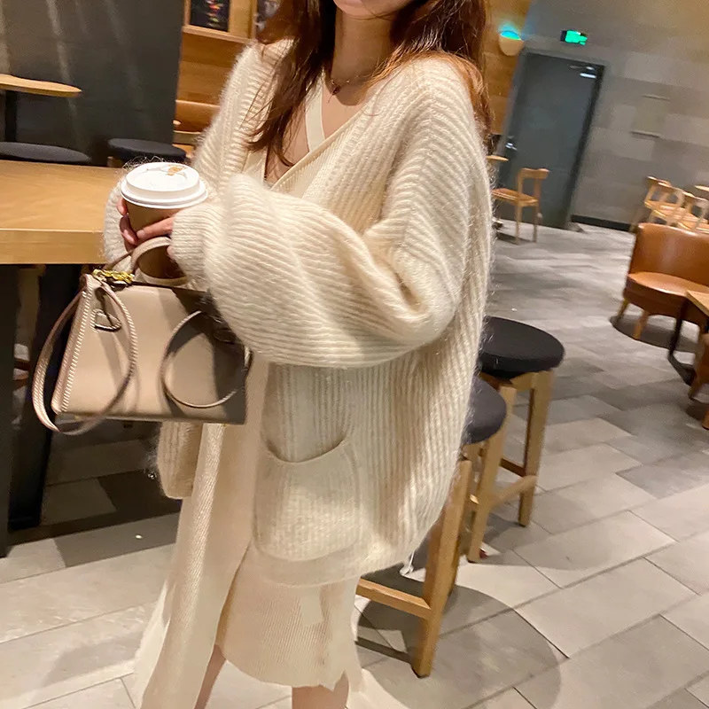 DEAT 2021 new autumn and winter V-neck single strap full sleeves knitting tassels slim asymmetrical knits pullover dress WP04501
DEAT 2021 new autumn and winter V-neck single strap full sleeves knitting tassels slim asymmetrical knits pullover dress WP04501