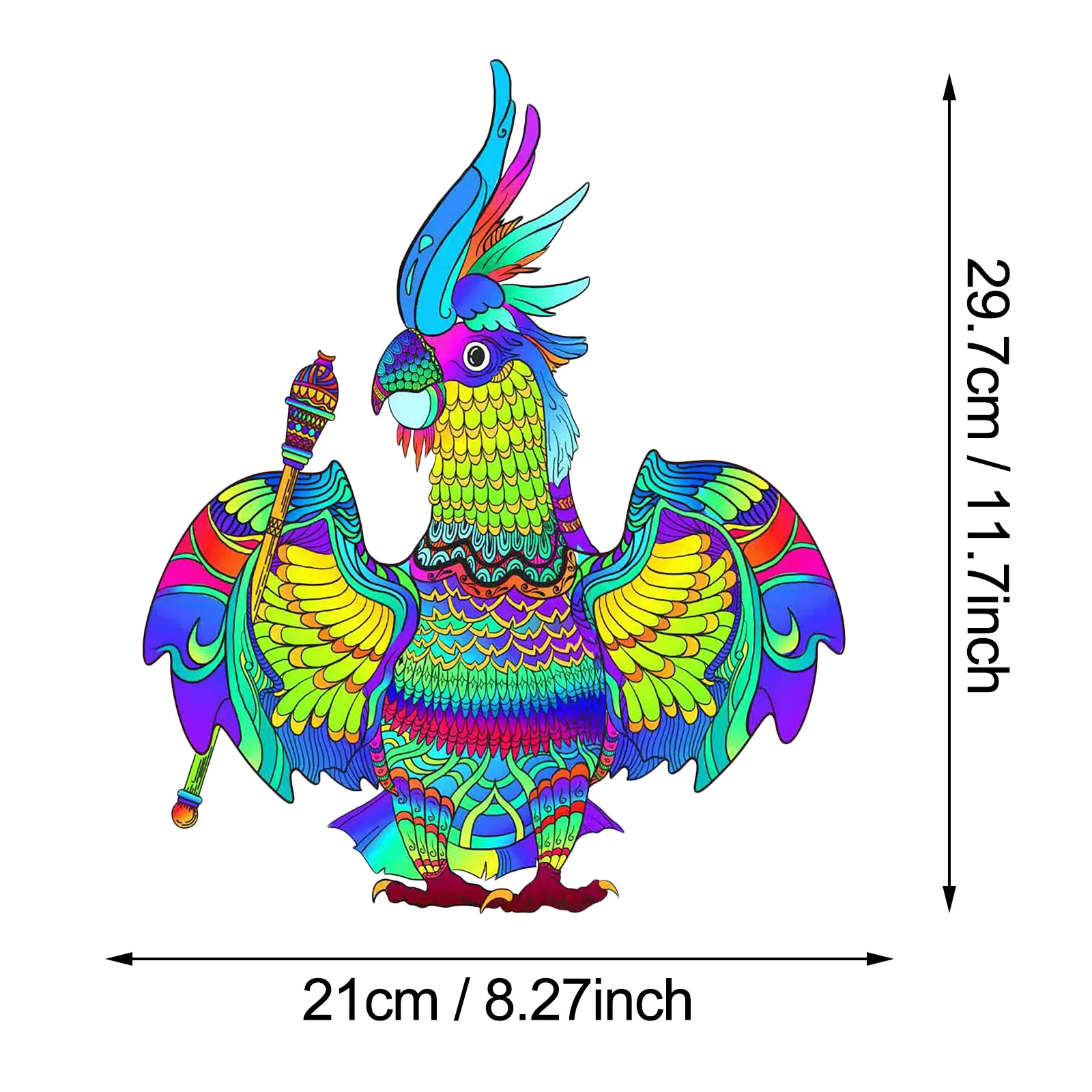 3D Cockatoo Puzzles Wooden Jigsaw Puzzles Irregular Shape Animals Puzzles Animals for Adults Artifact Puzzle 21X30cm
3D Cockatoo Puzzles Wooden Jigsaw Puzzles Irregular Shape Animals Puzzles Animals for Adults Artifact Puzzle 21X30cm