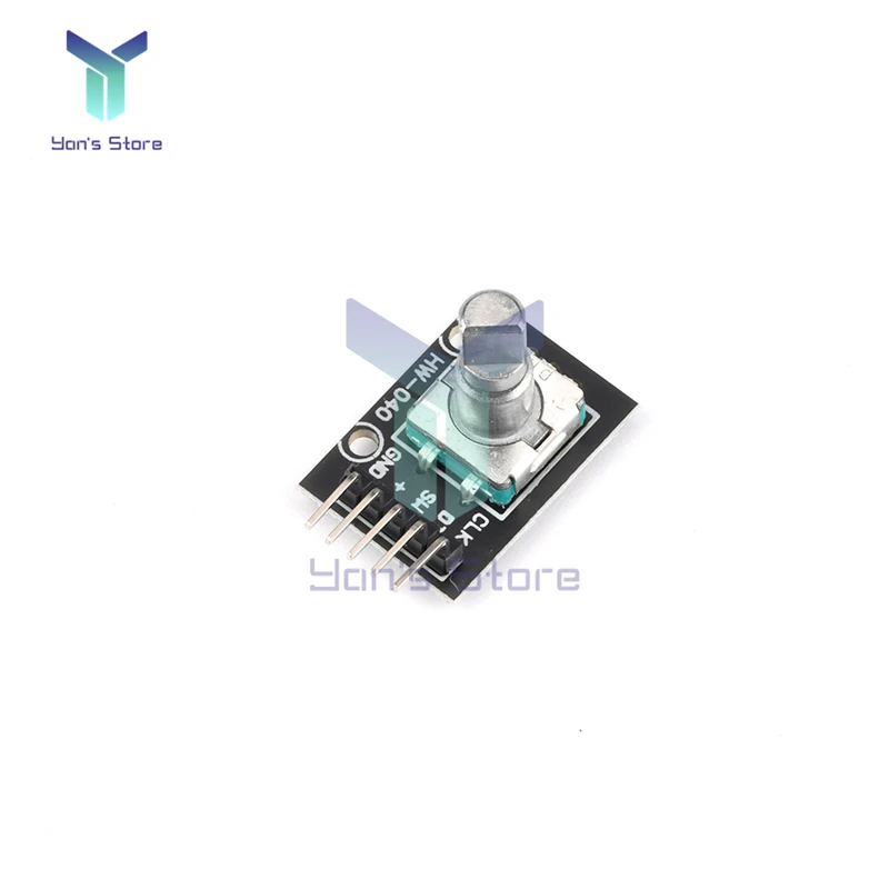 KY-040 360 Degrees Rotary Encoder Module Halfshaft 6mm for Arduino Brick Sensor Switch Newest Encoder
KY-040 360 Degrees Rotary Encoder Module Halfshaft 6mm for Arduino Brick Sensor Switch Newest Encoder