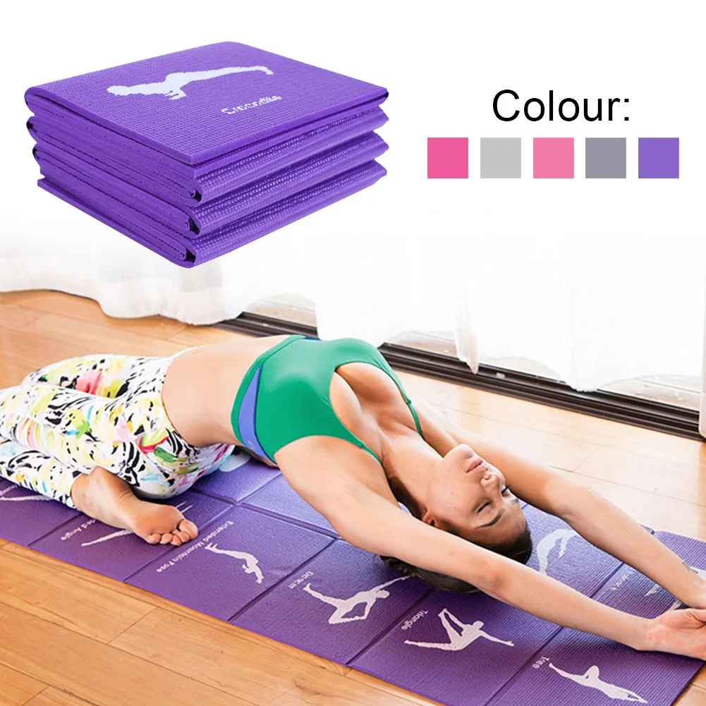 Yoga Pose Exercise Mat Folding PVC Yoga Pose Mat With Position Non Slip Mat For Beginner Gymnastics Mat Balance Pad 1730x610x5mm
Yoga Pose Exercise Mat Folding PVC Yoga Pose Mat With Position Non Slip Mat For Beginner Gymnastics Mat Balance Pad 1730x610x5mm