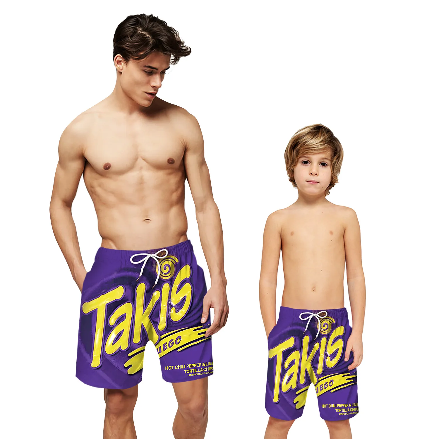 Family Matching Outfits Men's Boys Casual Board Shorts Summer Snacks Printing Vacation Beach Father and Son Drawstring Shorts
Family Matching Outfits Men's Boys Casual Board Shorts Summer Snacks Printing Vacation Beach Father and Son Drawstring Shorts