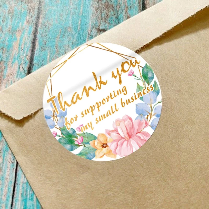 160pcs 8 Designs Round Flower Thank You for Supporting My Small Business Stickers Handmade Gift Package Seal Label Decor
160pcs 8 Designs Round Flower Thank You for Supporting My Small Business Stickers Handmade Gift Package Seal Label Decor