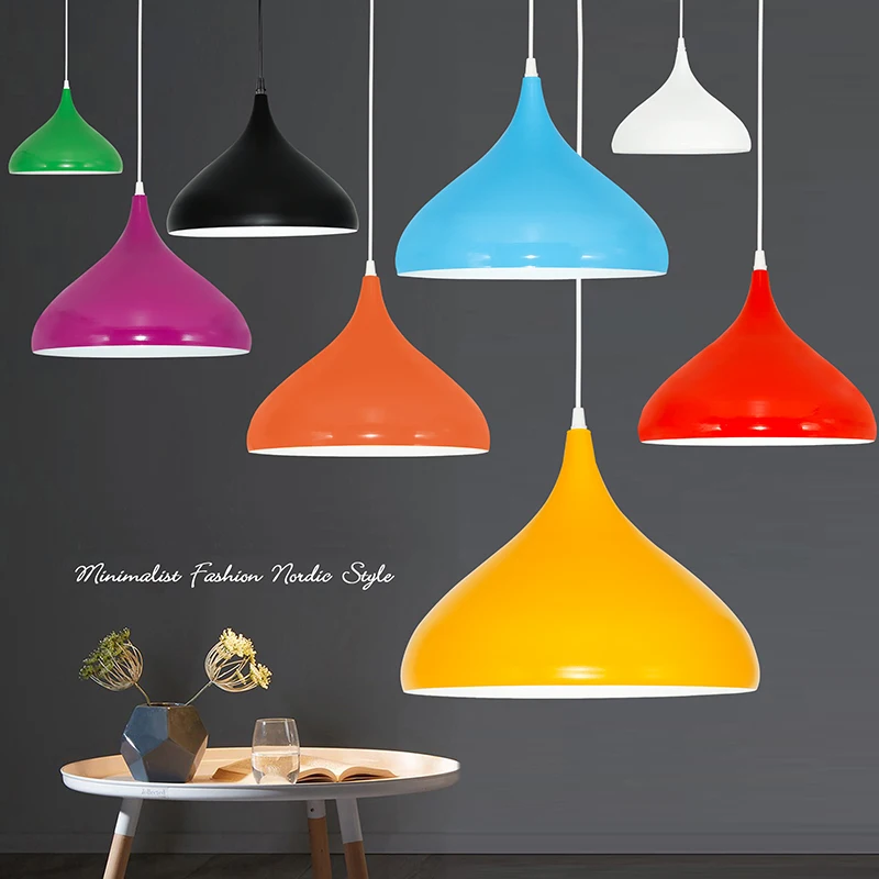 Modern Chandeliers Nordic Fashion Style Single Head Multiple Colors Commercial Home Bar Dining/Living Room Hanging Wire Lighting
Modern Chandeliers Nordic Fashion Style Single Head Multiple Colors Commercial Home Bar Dining/Living Room Hanging Wire Lighting