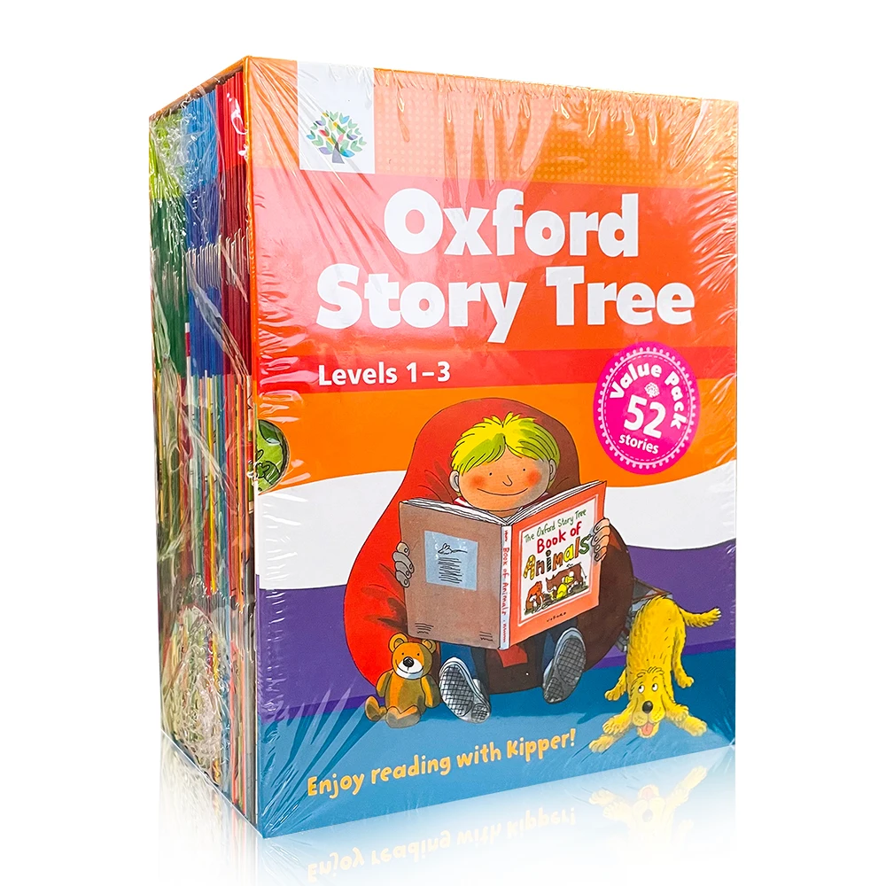 1 Set 52 Books 1-3 Levels Oxford Story Tree Baby English Reading Picture Book Story Kindergarten Educational Toys For Children
1 Set 52 Books 1-3 Levels Oxford Story Tree Baby English Reading Picture Book Story Kindergarten Educational Toys For Children