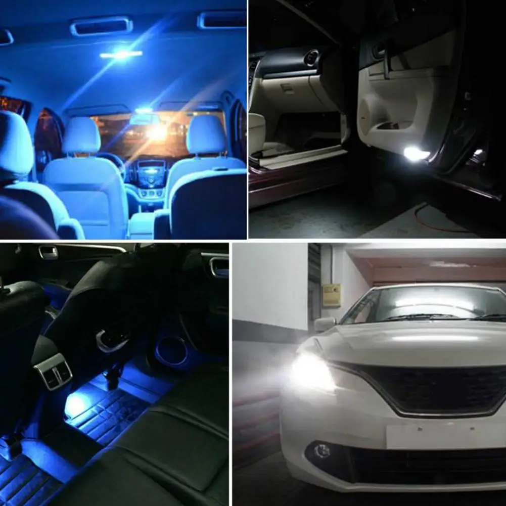 10X White Car Interior Map Dome Light Reading Lights 5W Turn Signal Brake Lights License Plate Led Light Parking LED Side Light
10X White Car Interior Map Dome Light Reading Lights 5W Turn Signal Brake Lights License Plate Led Light Parking LED Side Light