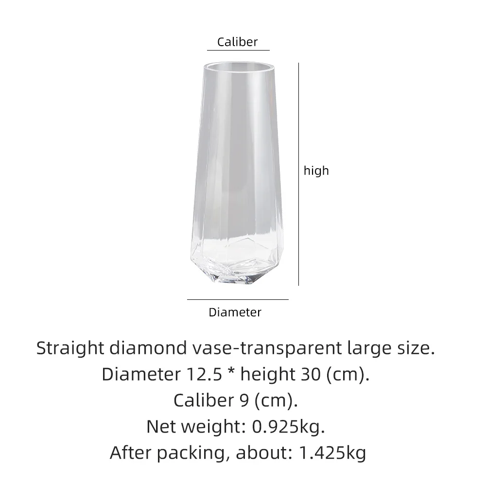 Nordic Glass Vase Flower Vase Home Decoration Living Room Decoration Glass Vases for Flower Arrangements Desk Decoration Gifts
Nordic Glass Vase Flower Vase Home Decoration Living Room Decoration Glass Vases for Flower Arrangements Desk Decoration Gifts