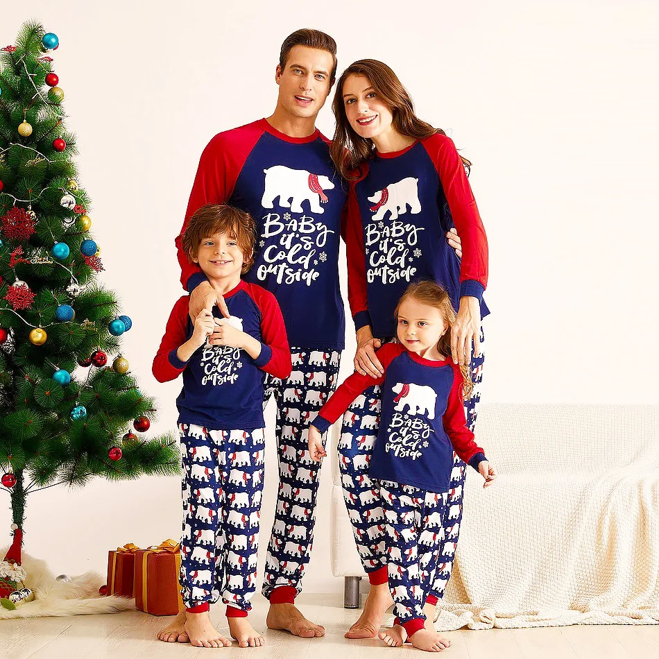 Cartoon Christmas Family Matching Pajamas Outfits Deer Bear Clothes Set New Year Father Mother Kids Sleepwear Xmas Clothes Sets
Cartoon Christmas Family Matching Pajamas Outfits Deer Bear Clothes Set New Year Father Mother Kids Sleepwear Xmas Clothes Sets