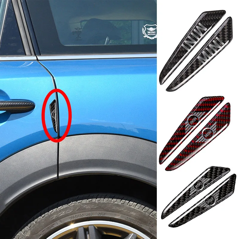 2PCS Carbon Fiber Car Door Bumper Strip Guard Crash Bar Edge Anti-collision Protector for NMW MINI Cooper F54 F60 R55 R60 R57R61
2PCS Carbon Fiber Car Door Bumper Strip Guard Crash Bar Edge Anti-collision Protector for NMW MINI Cooper F54 F60 R55 R60 R57R61