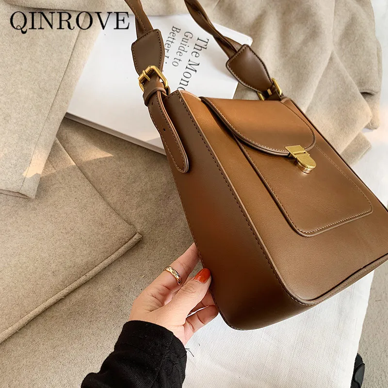 Push-lock Vintage Shoulder Bag For Women 2021 PU Leather Handbag Female Envelope Shape Solid Color Black White Crossbody Bag
Push-lock Vintage Shoulder Bag For Women 2021 PU Leather Handbag Female Envelope Shape Solid Color Black White Crossbody Bag