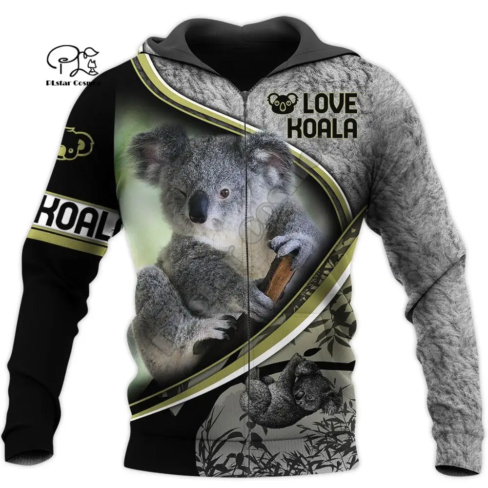 PLstar Cosmos 3DPrint Love Koala Animals Australia Funny Men/Women Harajuku Streetwear Fashion Zip Hoodie/Sweatshirt/Jacket/a2 
PLstar Cosmos 3DPrint Love Koala Animals Australia Funny Men/Women Harajuku Streetwear Fashion Zip Hoodie/Sweatshirt/Jacket/a2