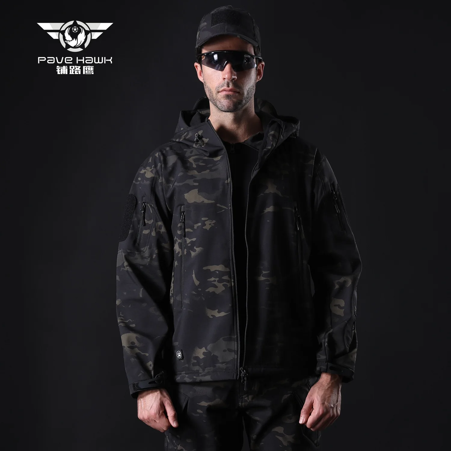 Мужская водонепроницаемая термальная куртка camouflagoptics из мягкой кожи акулы с капюшоном для активного отдыха, походов, горнолыжного спорта, к...
Мужская водонепроницаемая термальная куртка camouflagoptics из мягкой кожи акулы с капюшоном для активного отдыха, походов, горнолыжного спорта, к...