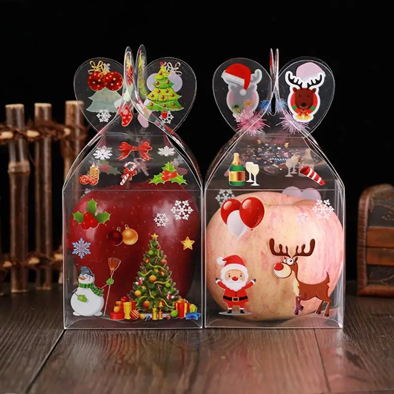 5pcs Christmas Transparent Candy Gift Box Birthday Wedding Favor Holder Chocolate Candy Boxes Event Sweet Candy Bags
5pcs Christmas Transparent Candy Gift Box Birthday Wedding Favor Holder Chocolate Candy Boxes Event Sweet Candy Bags