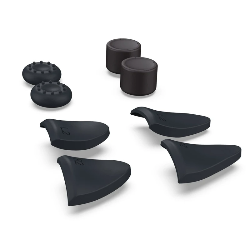 8in1 Thumb Stick Grip Cap Joystick Cover Silicone Rocker Cap L2 R2 Button Trigger Extenders For S-ony PS5 Controller
8in1 Thumb Stick Grip Cap Joystick Cover Silicone Rocker Cap L2 R2 Button Trigger Extenders For S-ony PS5 Controller