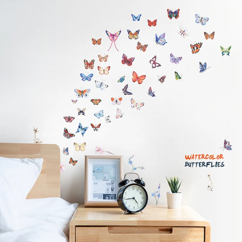 Butterfly Refrigerator Sticker Home Decoration Kitchen Mural Creative DIY Wall Stickers Party Sticker Kids Room Wallpaper
Butterfly Refrigerator Sticker Home Decoration Kitchen Mural Creative DIY Wall Stickers Party Sticker Kids Room Wallpaper