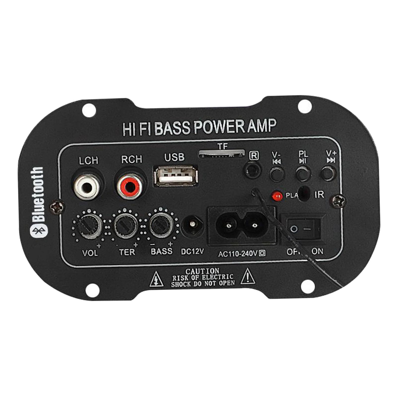 Car Subwoofer Power HiFi Bass Bluetooth Amplifier Board Support MP3 Decoding DC 12V/ AC100V-240V
Car Subwoofer Power HiFi Bass Bluetooth Amplifier Board Support MP3 Decoding DC 12V/ AC100V-240V