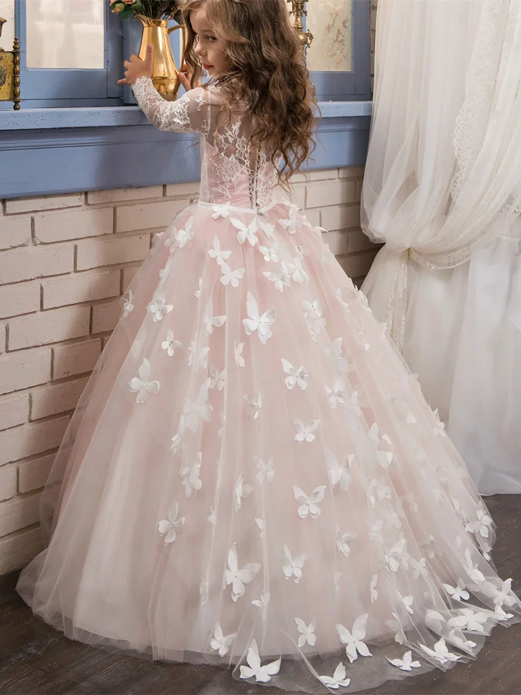 Adorable 3 D Flowers Pink 2021 Flower Girl Dresses Puffy Tulle Girl Wedding Party Dresses Vestido Flores
Adorable 3 D Flowers Pink 2021 Flower Girl Dresses Puffy Tulle Girl Wedding Party Dresses Vestido Flores