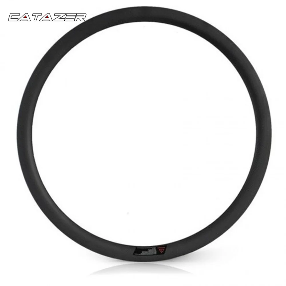 CATAZER 1 Piece Carbon 700C Road Bicycle Tubular Clincher Rim 700CX60mm Width 23mm 25mm Carbon Wheel
CATAZER 1 Piece Carbon 700C Road Bicycle Tubular Clincher Rim 700CX60mm Width 23mm 25mm Carbon Wheel
