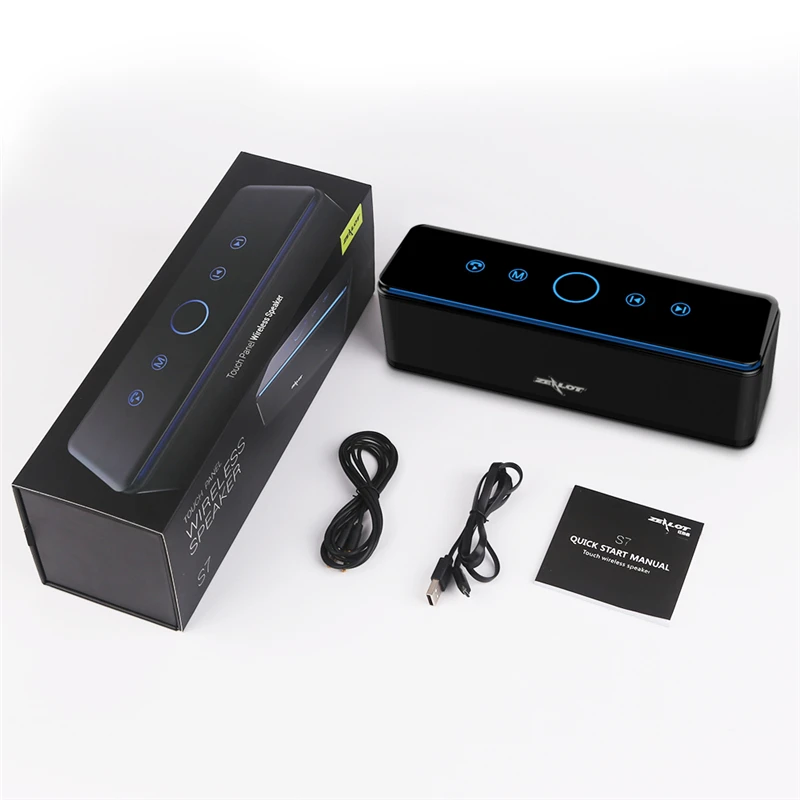 Portable Outdoor Wireless Bluetooth 5.0 Speaker Touch Screen Mini Dual-Driver Rich Bass 66 ft Bluetooth Range & Built-in Mic
Portable Outdoor Wireless Bluetooth 5.0 Speaker Touch Screen Mini Dual-Driver Rich Bass 66 ft Bluetooth Range & Built-in Mic