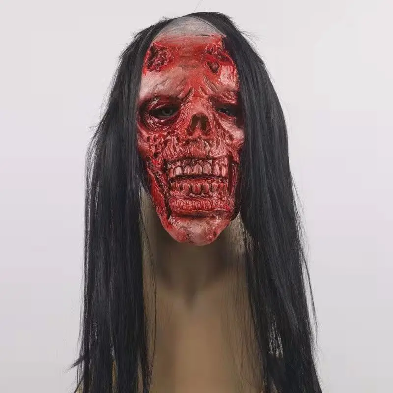 Face head scary Halloween mask wacky grimaces Halloween haunted house party props head mask
Face head scary Halloween mask wacky grimaces Halloween haunted house party props head mask