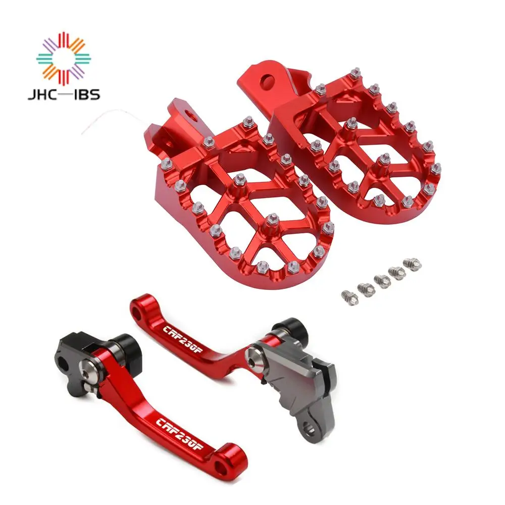 For HONDA CRF150F CRF230F CRF 150F 230F 2003-2019 Motorcycle CNC Footrest Footpeg Foot Pegs Brake Clutch Lever Sets
For HONDA CRF150F CRF230F CRF 150F 230F 2003-2019 Motorcycle CNC Footrest Footpeg Foot Pegs Brake Clutch Lever Sets