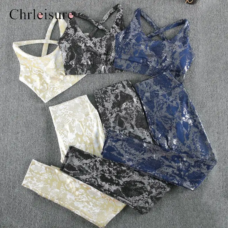 Женский спортивный костюм с принтом в виде змеи CHRLEISURE, комплект из 2 предметов, леггинсы с эффектом пуш-ап, спортивные костюмы с принтом
Женский спортивный костюм с принтом в виде змеи CHRLEISURE, комплект из 2 предметов, леггинсы с эффектом пуш-ап, спортивные костюмы с принтом