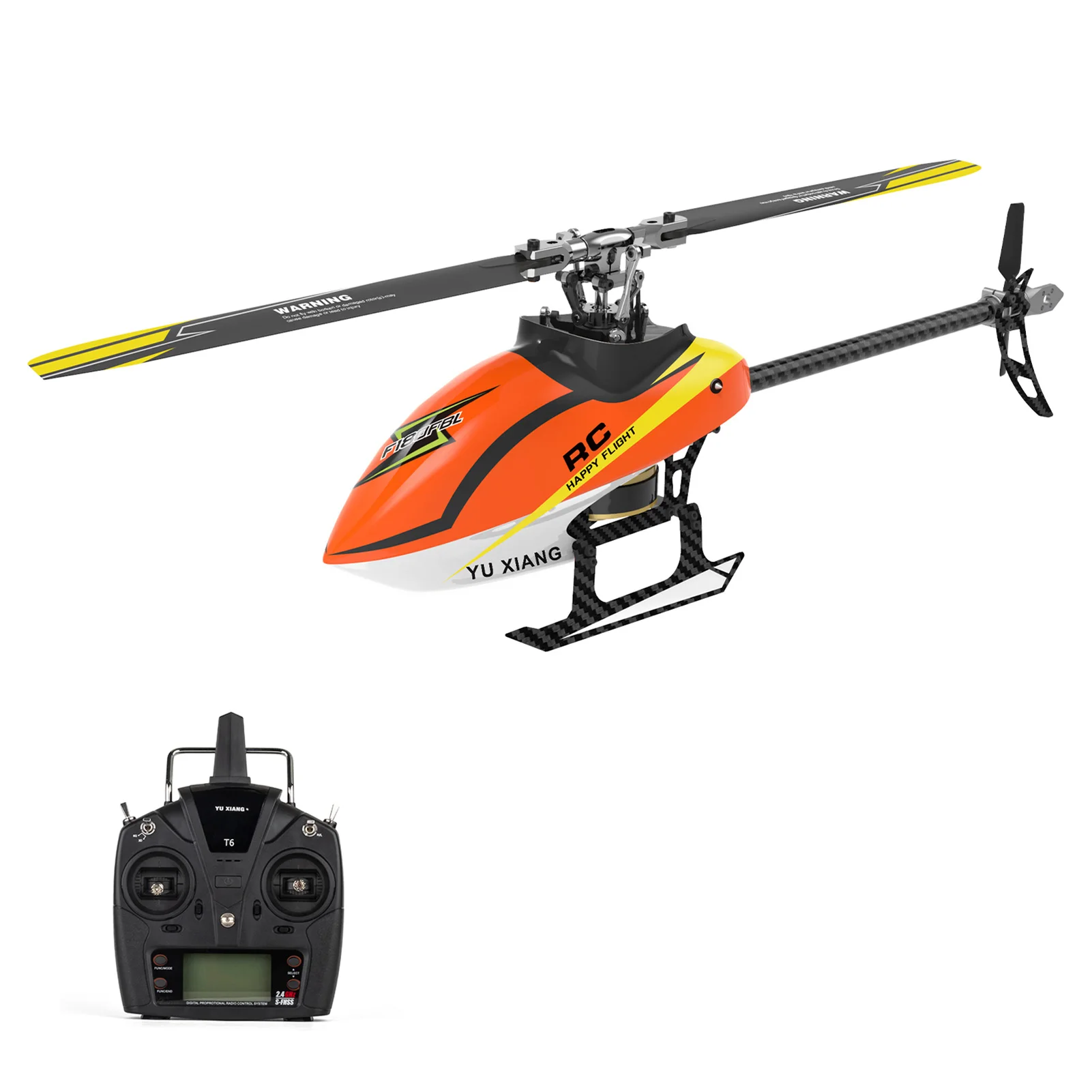 YU XIANG F180 RC Helicopter 2.4GHz 6CH Flybarless 3D/6G Stunt Helicopter RTF Dual Brushless Motor RC Helicopter for Adults Gift
YU XIANG F180 RC Helicopter 2.4GHz 6CH Flybarless 3D/6G Stunt Helicopter RTF Dual Brushless Motor RC Helicopter for Adults Gift