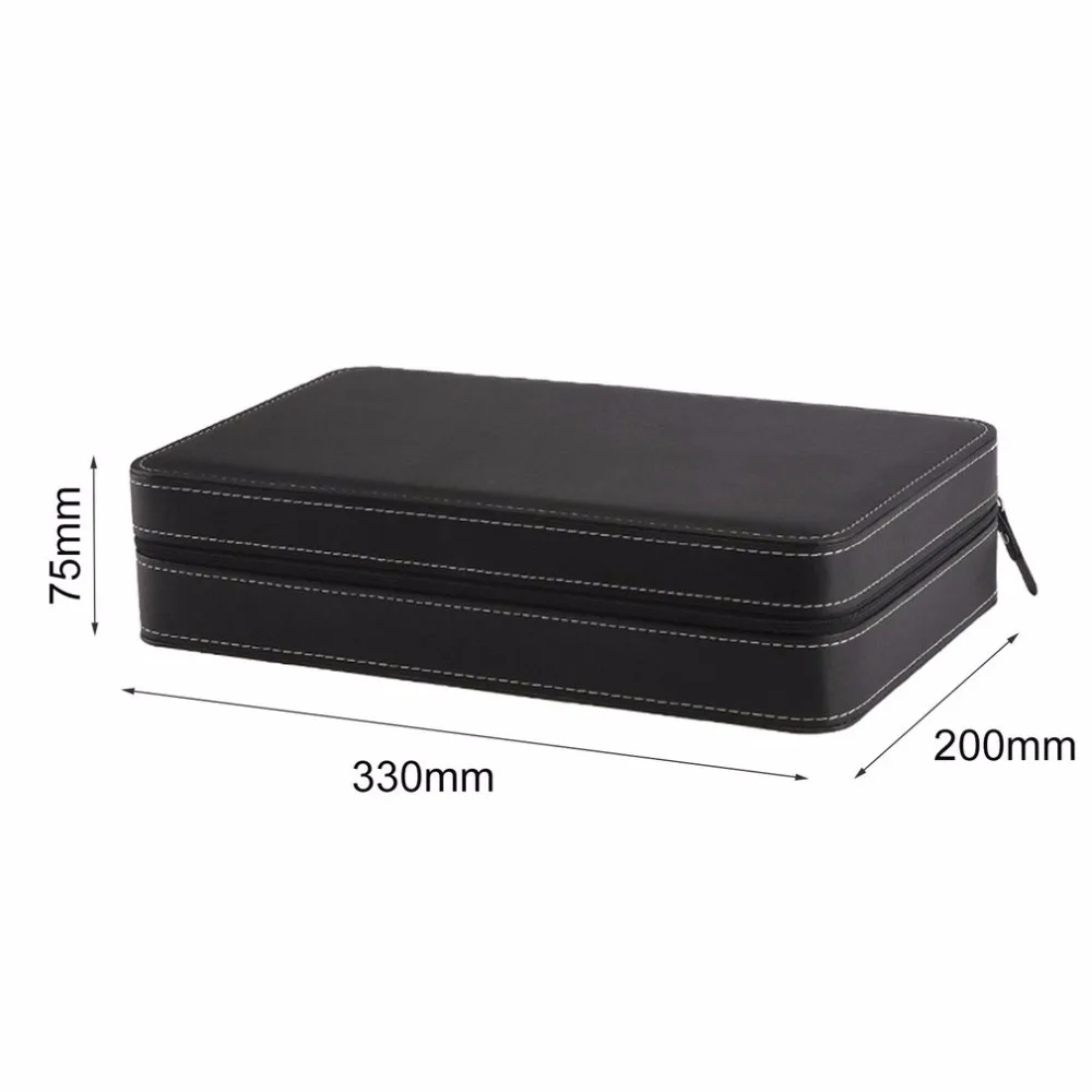 Watch Box 6/10/12 slots PU leather Jewelry Watch Box case Elegant Wrist Watch Present Gift Box Case Display Storage Organizer#2
Watch Box 6/10/12 slots PU leather Jewelry Watch Box case Elegant Wrist Watch Present Gift Box Case Display Storage Organizer#2