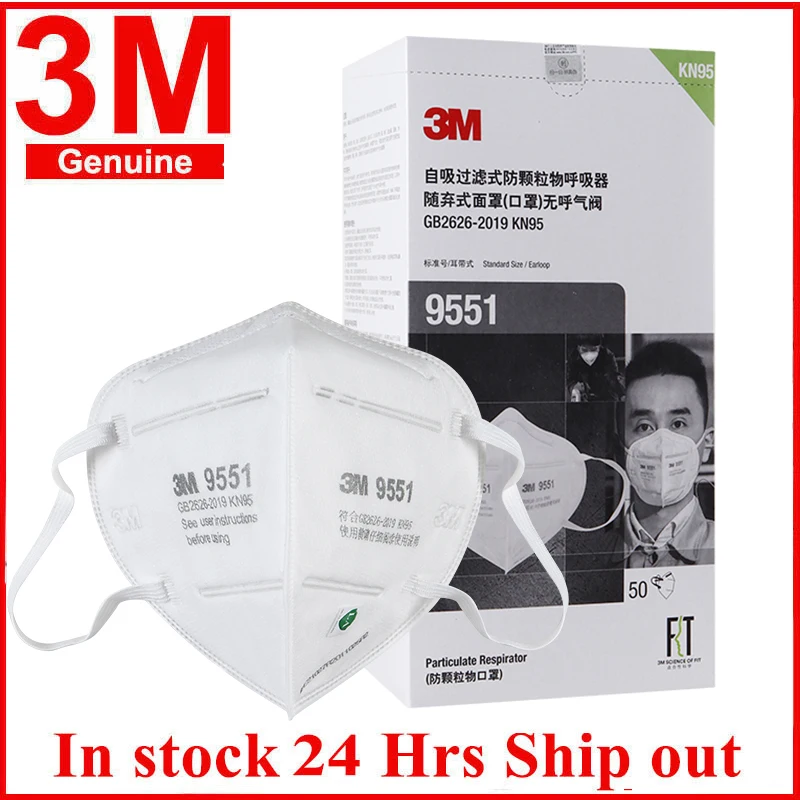 3M 9551 KN95 Reusable Face Masks Respirator PM2.5 Filter Headband Safety Breathe Mouth Mask Original 3M In Stock
3M 9551 KN95 Reusable Face Masks Respirator PM2.5 Filter Headband Safety Breathe Mouth Mask Original 3M In Stock