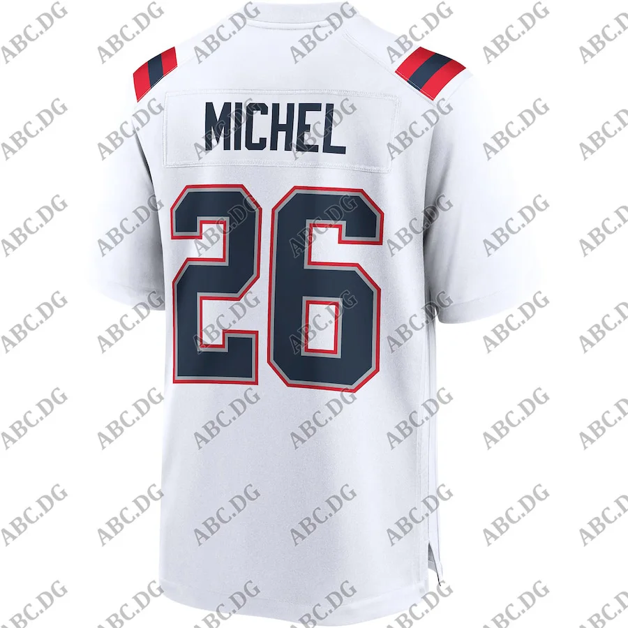 Customized Stitch American Football Jersey Men Women Kid Youth New England Sony Michel White Game Jersey
Customized Stitch American Football Jersey Men Women Kid Youth New England Sony Michel White Game Jersey