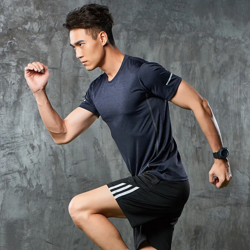 Men's Running T-shirt Sport GYM Ice silk Short Sleeve shorts Tennis Shirt Quick Dry Fitness Sports Set Suits Sportswear M-5XL
Men's Running T-shirt Sport GYM Ice silk Short Sleeve shorts Tennis Shirt Quick Dry Fitness Sports Set Suits Sportswear M-5XL