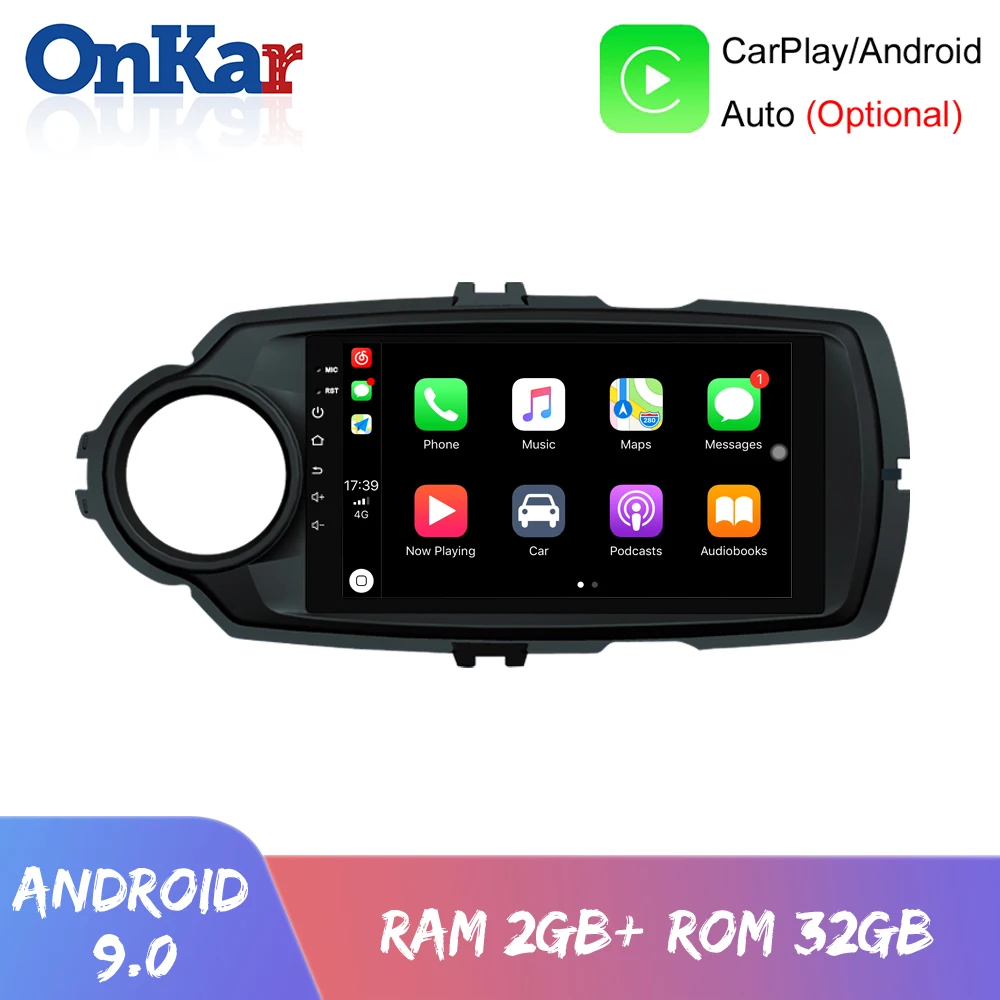 ONKAR 8 Core Radio Android 9.0 Car Head Unit For Toyota Yaris Hybrid 2014-2017 Support GPS WiFi Bluetooth 5.0 USB CarPlay Radio
ONKAR 8 Core Radio Android 9.0 Car Head Unit For Toyota Yaris Hybrid 2014-2017 Support GPS WiFi Bluetooth 5.0 USB CarPlay Radio