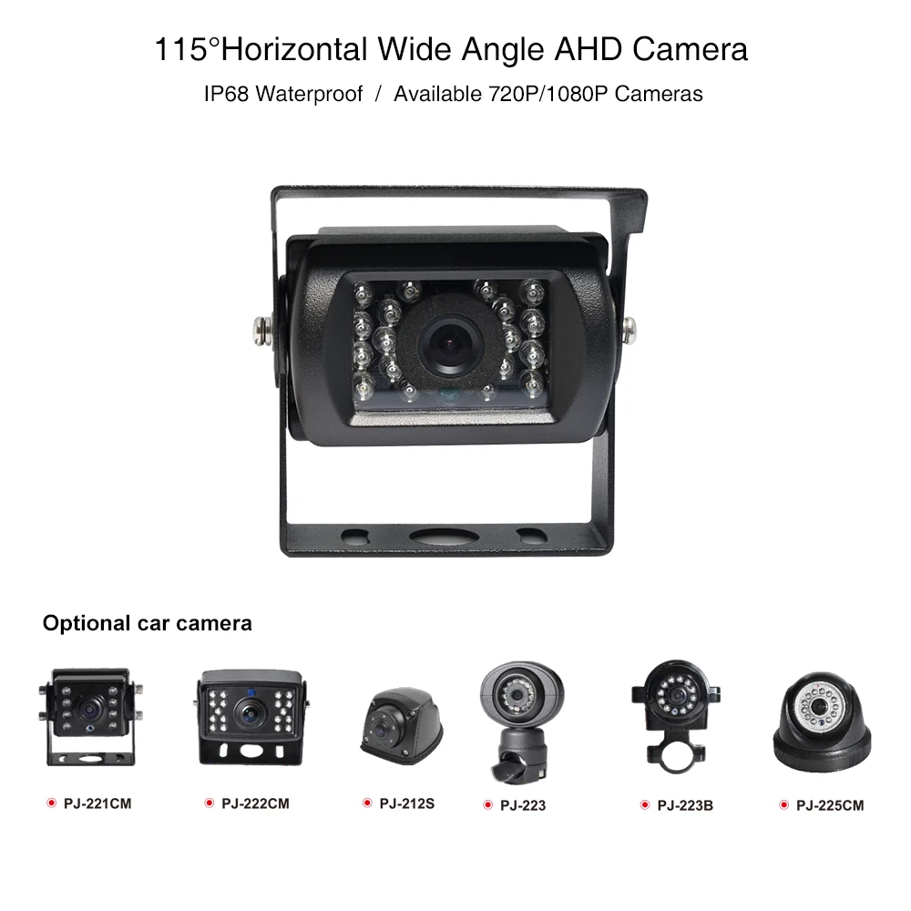 12-36V 720P 1080P HD rear view 7 inch LCD truck bus car monitor screen reverse backup camera system for heavy duty
12-36V 720P 1080P HD rear view 7 inch LCD truck bus car monitor screen reverse backup camera system for heavy duty