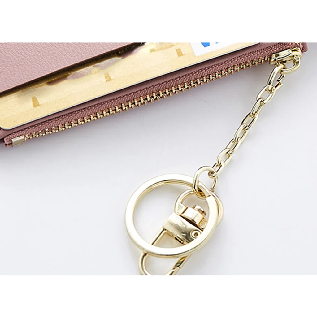 New Ladies Short Simple Fashion Mini Coin Purse mini credit card wallet purse holders Men Wallet Thin Small # | Багаж и сумки