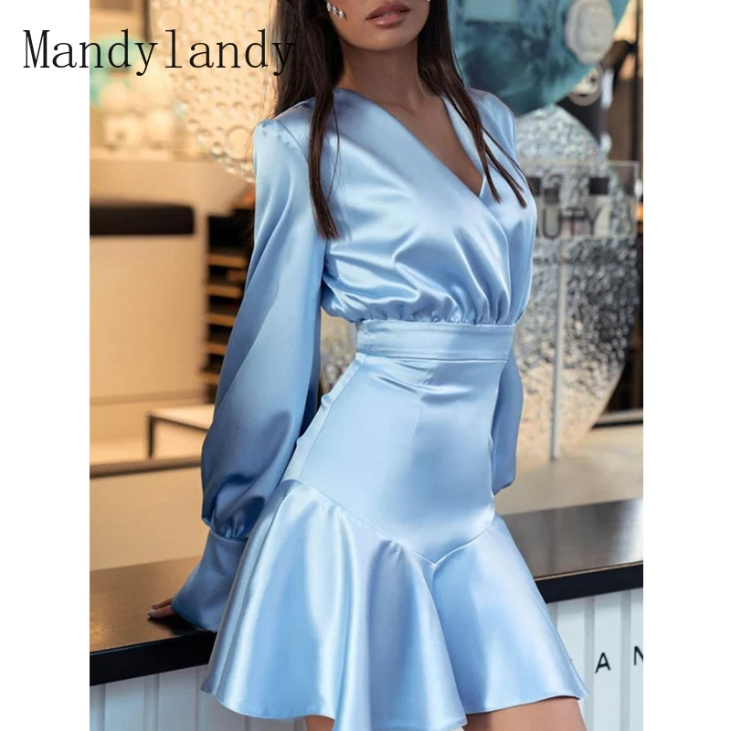 Женское элегантное вечернее платье Mandylandy для вечевечерние, женское повседневное модное летнее платье с длинным рукавом и V-образным вырезо...
Женское элегантное вечернее платье Mandylandy для вечевечерние, женское повседневное модное летнее платье с длинным рукавом и V-образным вырезо...