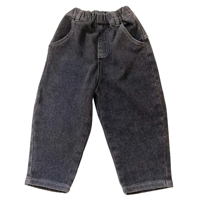 2021 Autumn Children's Back Pocket Elastic Jeans Loose Soft Children's Jeans Treebibi Children's Pants Fashion
2021 Autumn Children's Back Pocket Elastic Jeans Loose Soft Children's Jeans Treebibi Children's Pants Fashion