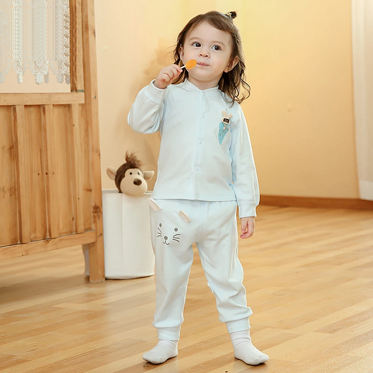 2Pcs Baby Kid Boy Girl Long Sleeve Autumn &Winter New Tech Fabric Keep Warm Knitted Pure Solid Color Clothest Set
2Pcs Baby Kid Boy Girl Long Sleeve Autumn &Winter New Tech Fabric Keep Warm Knitted Pure Solid Color Clothest Set