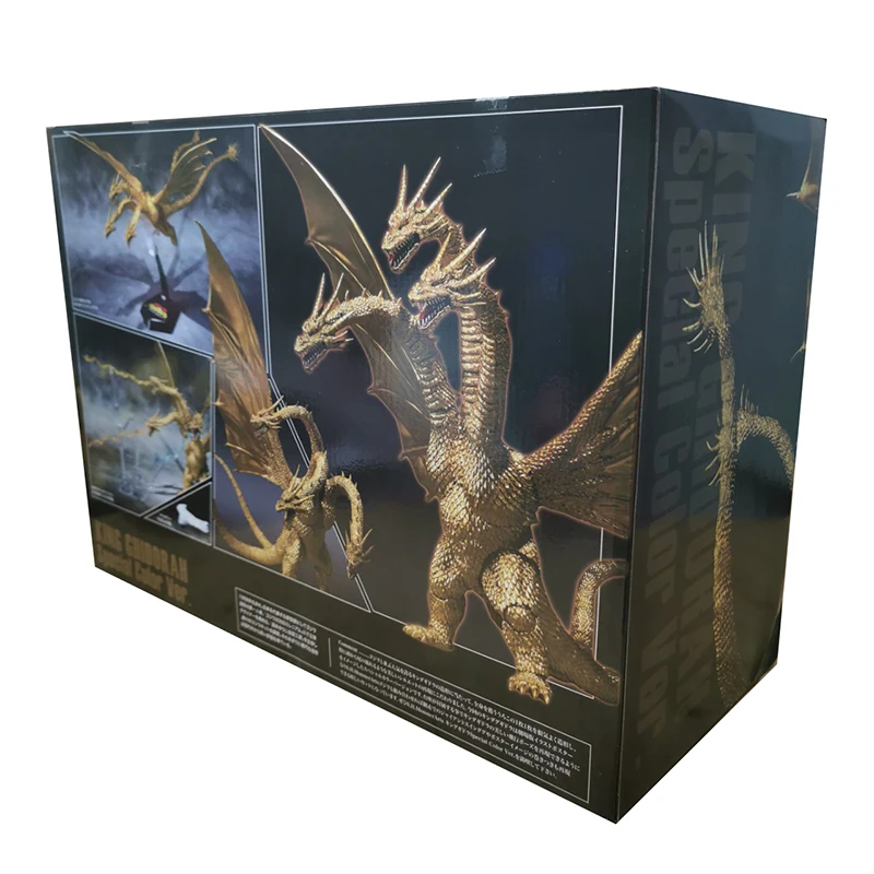 30Cm Godzilla Film Animatie SHM Drie Headed Dragon King Over Monsters Kitora 2nd Generatie Action Figure Collection Figma Toys
30Cm Godzilla Film Animatie SHM Drie Headed Dragon King Over Monsters Kitora 2nd Generatie Action Figure Collection Figma Toys