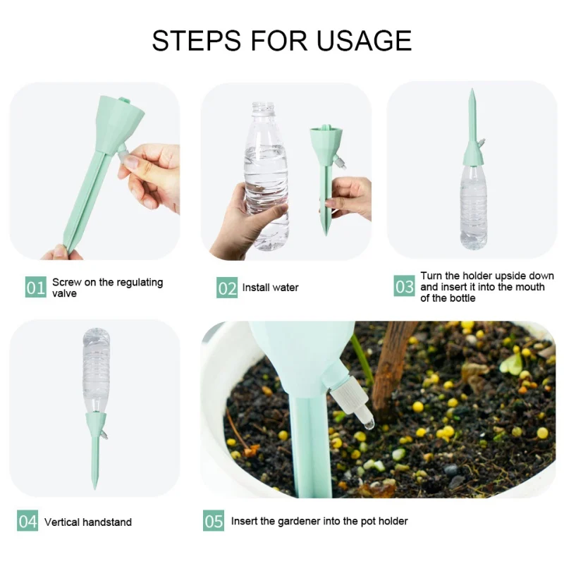 Random Color Automatic Plant Self Watering Indoor Ball Feeder Feeder Flowers Plant Outdoor Water Plastic Cans Water Watering
Random Color Automatic Plant Self Watering Indoor Ball Feeder Feeder Flowers Plant Outdoor Water Plastic Cans Water Watering