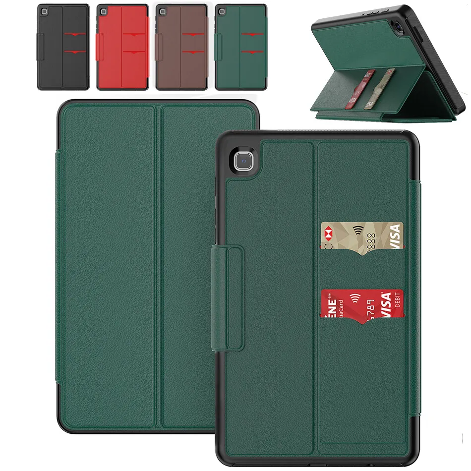 Folio Folding PU Leather Case with Auto Sleep Wake and Kickstand for Samsung Galaxy Tab A7 Lite 8.7 T220 T225 Smart Cover 2021
Folio Folding PU Leather Case with Auto Sleep Wake and Kickstand for Samsung Galaxy Tab A7 Lite 8.7 T220 T225 Smart Cover 2021
