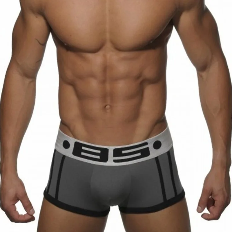 BS Brand Boxer Sissy sexy Men Cotton Breathable Underpants Underwear Cueca Male Panties Cuecas boxershorts cueca masculina | Мужская