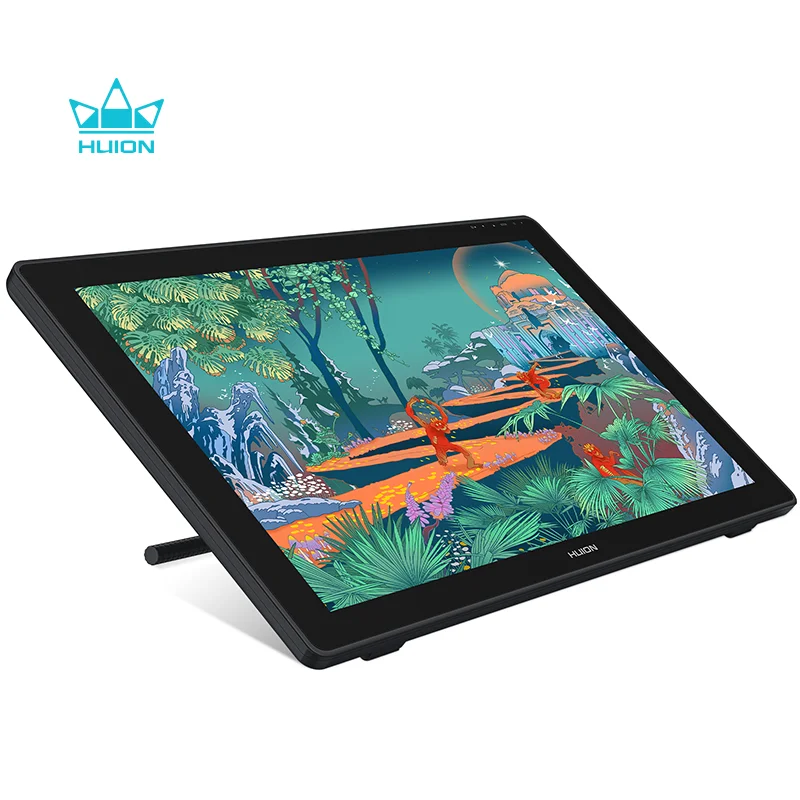HUION Kamvas 24 Pen Tablet Monitor 23.8 Inch QHD Screen 120sRGB Anti-Glare Glass Film Pen Display with Stand Support PC Android
HUION Kamvas 24 Pen Tablet Monitor 23.8 Inch QHD Screen 120sRGB Anti-Glare Glass Film Pen Display with Stand Support PC Android